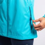 Joma 82P4R2283 الفيروز الفلوري Rainjacket مونتريال نحيف - Image 12