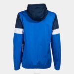 Joma 82P4R2311 الأزرق الملكي الأزرق الداكن الأبيض طاقم سترة المطر رابعا نحيف - Image 3