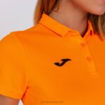 Joma 82P4R2323 الفلورسنت البرتقالي قميص بولو قصير الأكمام هواية نحيف - Image 3