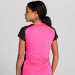 Joma 82P4R2332 نيون وردي أسود قميص قصير الأكمام سجل الثاني نحيف - Image 5