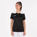 Joma 82P4R2339 أسود أبيض بطولة قميص قصير الأكمام سادسا نحيف - Image 2