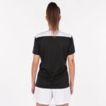 Joma 82P4R2339 أسود أبيض بطولة قميص قصير الأكمام سادسا نحيف - Image 3