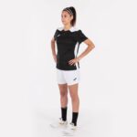 Joma 82P4R2339 أسود أبيض بطولة قميص قصير الأكمام سادسا نحيف - Image 4
