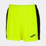 Joma 82P4R2364 نيون أصفر أسود شورت ماكسي نحيف