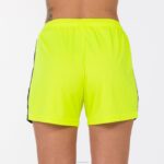 Joma 82P4R2364 نيون أصفر أسود شورت ماكسي نحيف - Image 3