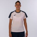 Joma 82P4R2374 الوردي الأزرق الداكن قميص البطولة البيئية قصيرة الأكمام نحيف - Image 2