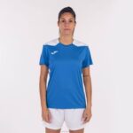 Joma 82P4R2375 أزرق ملكي أبيض بطولة قميص قصير الأكمام سادسا نحيف - Image 2