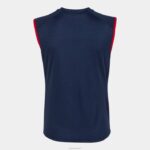 Joma 82P4R2378 الأزرق الداكن الأحمر بلا أكمام تي شيرت سوبرنوفا الثالث نحيف - Image 2