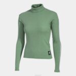 Joma 82P4R2384 الكاكي قميص بأكمام طويلة دافني نحيف