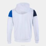 Joma 82P4R238 الأبيض الأزرق الملكي الأزرق الداكن طاقم سترة مقنعين v رجال - Image 2