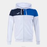 Joma 82P4R238 الأبيض الأزرق الملكي الأزرق الداكن طاقم سترة مقنعين v رجال - Image 6