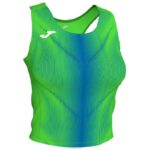 Joma 82P4R2398 الفلورسنت الأخضر والأزرق الملكي أوليمبيا أعلى الخزان نحيف