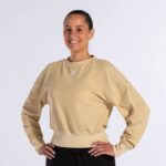 Joma 82P4R2399 اللون البيج قميص من النوع الثقيل دافني نحيف - Image 2