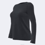 Joma 82P4R2411 أسود قميص بأكمام طويلة دافني نحيف - Image 4