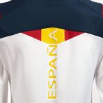 Joma 82P4R2435 أبيض قميص طويل الأكمام اللجنة الأولمبية الإسبانية نحيف - Image 3