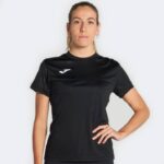 Joma 82P4R2440 أسود قميص قصير الأكمام مونتريال نحيف - Image 2