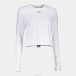 Joma 82P4R2441 أبيض قميص بأكمام طويلة دافني نحيف