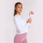 Joma 82P4R2441 أبيض قميص بأكمام طويلة دافني نحيف - Image 8