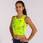 Joma 82P4R2447 الفلورسنت الأصفر نخبة الدبابات التاسع نحيف - Image 6