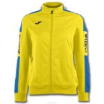 Joma 82P4R2449 أصفر أزرق ملكي بطولة سترة الرابع نحيف