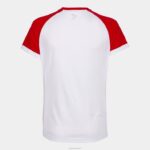 Joma 82P4R2450 أبيض أحمر قميص بأكمام قصيرة سوبر نوفا الثاني نحيف - Image 2
