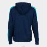 Joma 82P4R2457 الأزرق الداكن الفيروز الفلوريسنت بطولة سترة مقنعين الرابع نحيف - Image 2