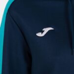 Joma 82P4R2457 الأزرق الداكن الفيروز الفلوريسنت بطولة سترة مقنعين الرابع نحيف - Image 3