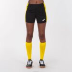 Joma 82P4R2460 أصفر مسود شورت ماكسي نحيف - Image 2