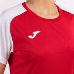 Joma 82P4R2465 احمر ابيض قميص بأكمام قصيرة أكاديمية رابعا نحيف - Image 5