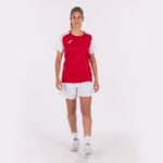 Joma 82P4R2465 احمر ابيض قميص بأكمام قصيرة أكاديمية رابعا نحيف - Image 6