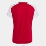 Joma 82P4R2465 احمر ابيض قميص بأكمام قصيرة أكاديمية رابعا نحيف - Image 7