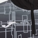 Joma 82P4R2466 أسود قميص من النوع الثقيل النخبة الثامن نحيف - Image 10