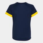 Joma 82P4R2468 الأزرق الداكن والأصفر قميص بأكمام قصيرة سوبر نوفا iii نحيف - Image 2