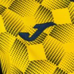 Joma 82P4R2468 الأزرق الداكن والأصفر قميص بأكمام قصيرة سوبر نوفا iii نحيف - Image 3