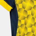 Joma 82P4R2468 الأزرق الداكن والأصفر قميص بأكمام قصيرة سوبر نوفا iii نحيف - Image 5