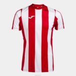 Joma 82P4R246 احمر ابيض قميص قصير الاكمام انتر كلاسيك رجال - Image 2