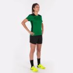 Joma 82P4R2470 أخضر أسود بطولة قميص قصير الأكمام سادسا نحيف - Image 4