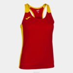 Joma 82P4R2480 احمر اصفر أعلى سجل للدبابات الثاني نحيف