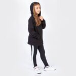 Joma 82P4R2483 أسود سترة مقنعين مونتانا نحيف - Image 4