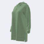 Joma 82P4R2506 الكاكي دافني سترة مقنعين نحيف - Image 4