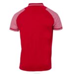 Joma 82P4R250 احمر ابيض قميص بولو قصير الأكمام أساسي الثاني رجال - Image 2