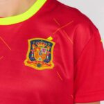 Joma 82P4R2513 أحمر قميص قصير الأكمام 1st اختيار موحدة الإسبانية كرة الصالات نحيف - Image 4