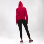 Joma 82P4R2517 أحمر أسود سترة سبايك مقنعين الثاني نحيف - Image 2