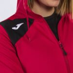 Joma 82P4R2517 أحمر أسود سترة سبايك مقنعين الثاني نحيف - Image 3