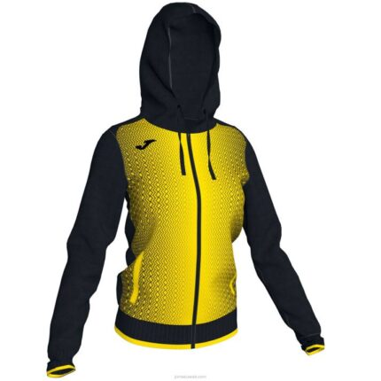 Joma 82P4R2518 أصفر مسود سوبرنوفا سترة مقنعين نحيف