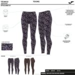 Joma 82P4R2548 أسود وردي أزرق لباس ضيق طويل دافني نحيف - Image 3