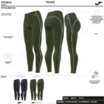 Joma 82P4R2552 أسود لباس ضيق طويل دافني نحيف - Image 3