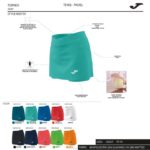 Joma 82P4R2560 أبيض تنورة مفتوحة ثانيا نحيف - Image 2