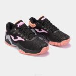 Joma 82P4R2580 أسود حذاء ace pro 22 hard court نحيف - Image 2