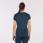 Joma 82P4R2581 الأزرق الداكن أصفر فلوري قميص قصير الأكمام النخبة الثامن نحيف - Image 3